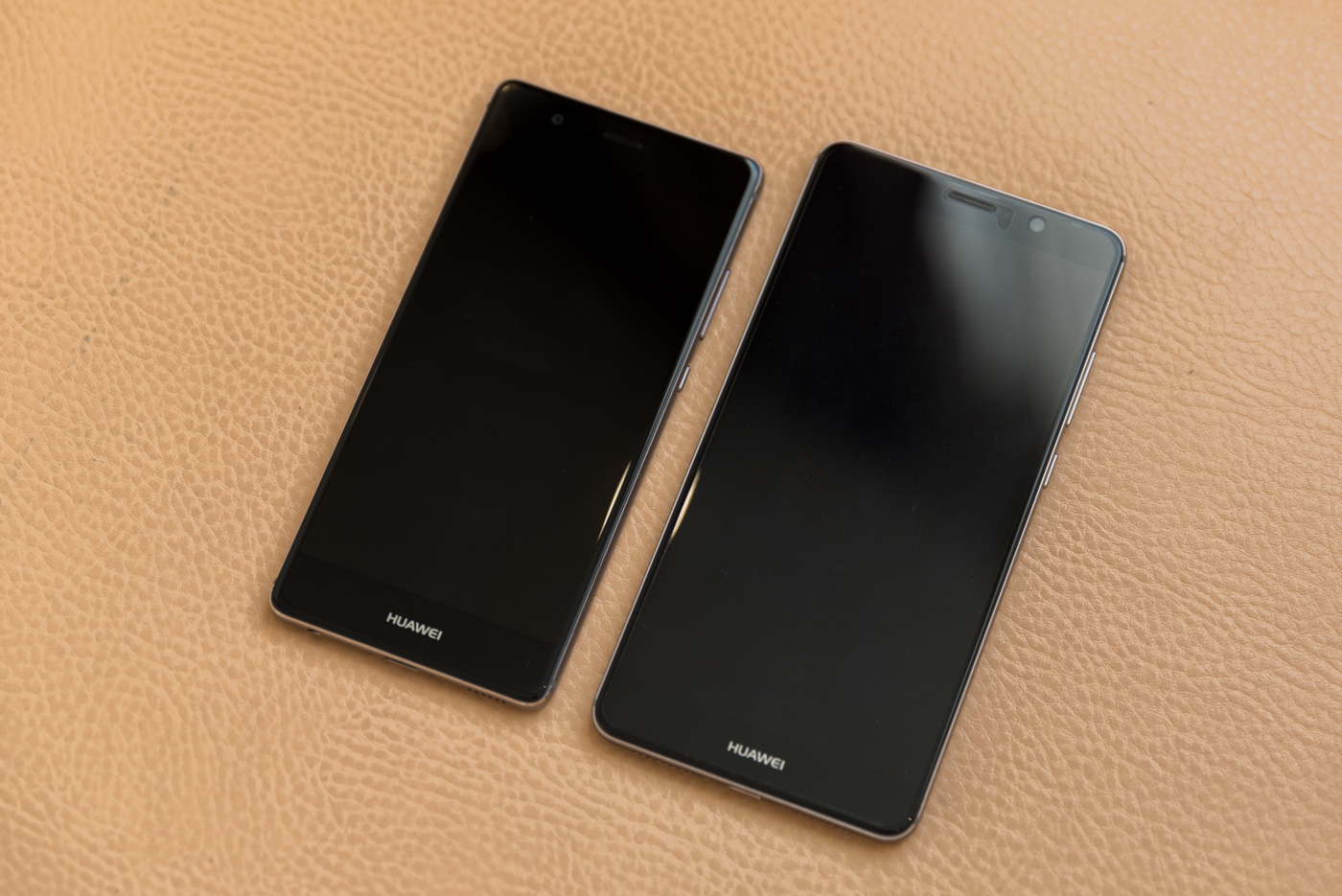 Ниже приведено сравнение размеров для Huawei P9
